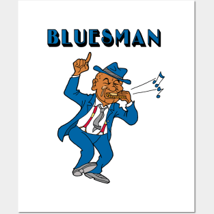 Bluesman Posters and Art